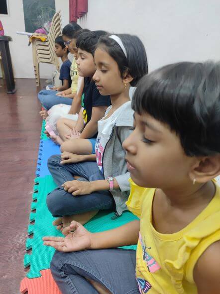 Group Meditation Habits 365 Club Goa